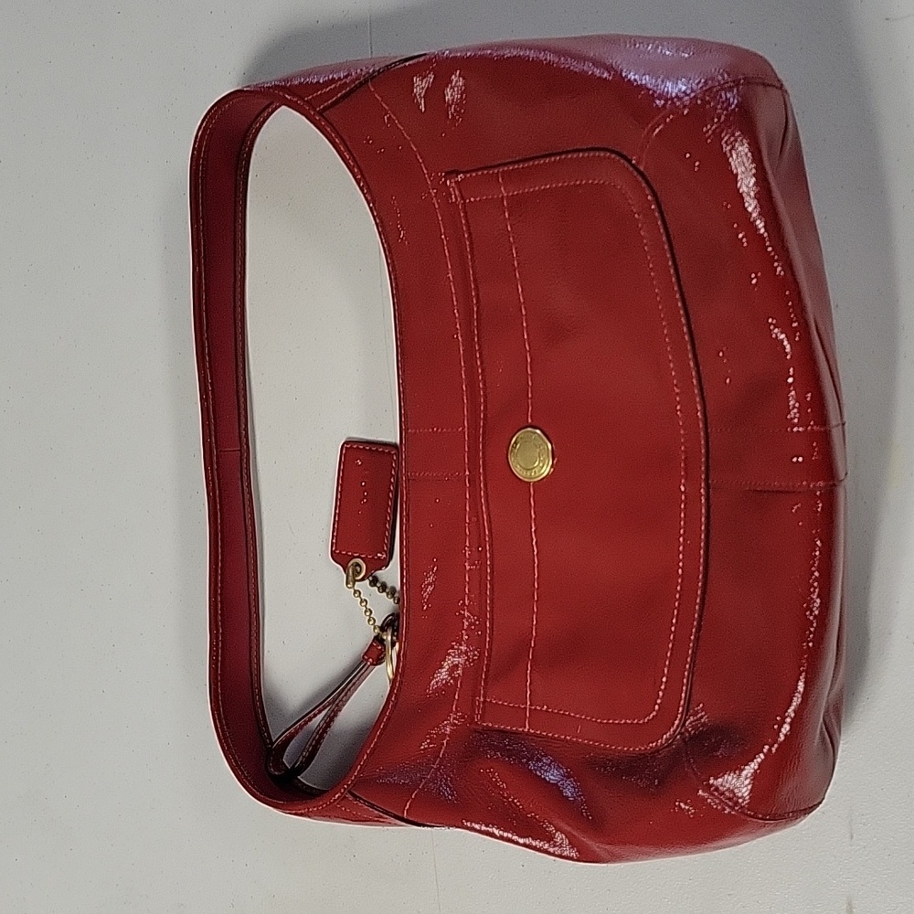 Coach patent leather ERGO shoulder bag